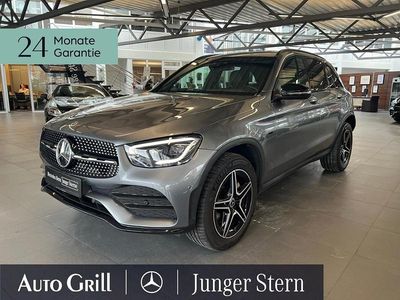 Gebraucht Mercedes GLC300e AMG 211 PS (155 kW) 2021 Metalliclack selenitgrau SUV