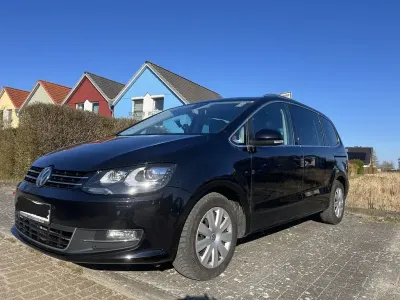 Brugt VW Sharan Highline 184 HK (135 kW) 2015 Sort MPV