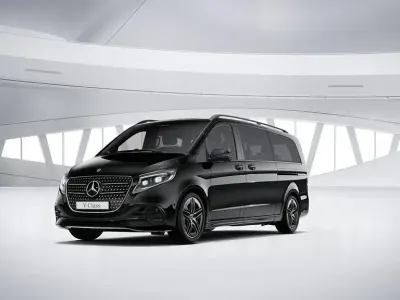 Neu Mercedes V300 Exclusive 237 PS (174 kW) 2026 Schwarz Van / Kleinbus