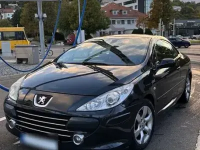 Gebraucht Peugeot 307 CC Tendance 140 PS (102 kW) 2005 Schwarz Cabrio