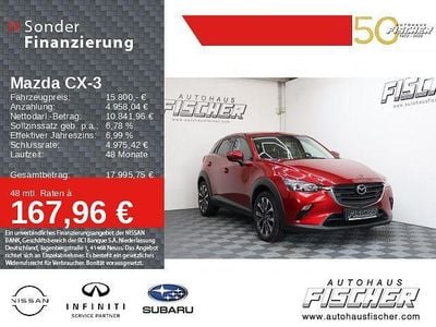 Second-hand Mazda CX-3 Ad'Vantage 121 CP (88 kW) 2021 Roșu SUV