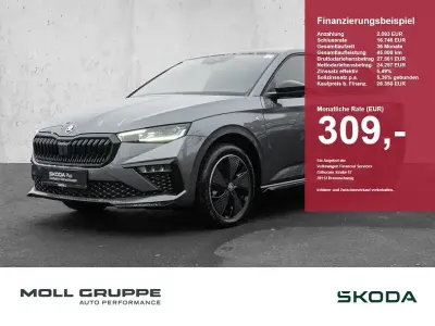 Neu Skoda Scala Monte Carlo 150 PS (110 kW) 2026 Graphitegrau metallic Kleinwagen
