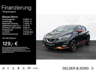 Gebraucht Nissan Micra 360º 71 PS (52 kW) 2017 Schwarz Kleinwagen