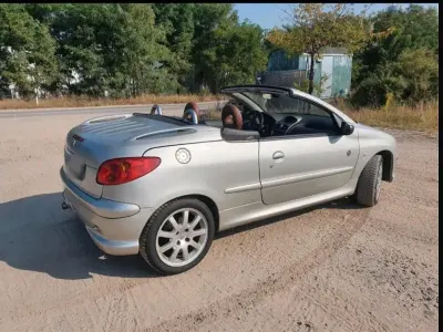 Gebraucht Peugeot 206 CC 109 PS (80 kW) 2006 Grau Cabrio