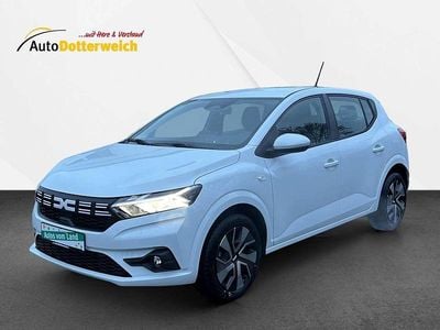 Neu Dacia Sandero Expression 91 PS (66 kW) 2025 Gletscherweiss Kleinwagen