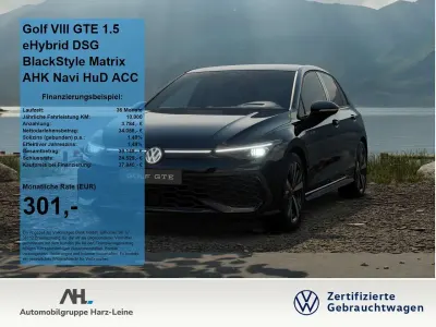 Gebraucht VW Golf VIII GTE 272 PS (200 kW) 2025 Schwarz Limousine