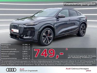 Grau Gebraucht 2025 Audi Q6 Sportback e-tron Edition .1 SUV | 83.980 € (Etwas zu teuer)