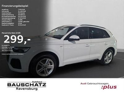 Gebraucht Audi Q5 S-Line 299 PS (219 kW) 2022 Gletscherweiß metallic SUV