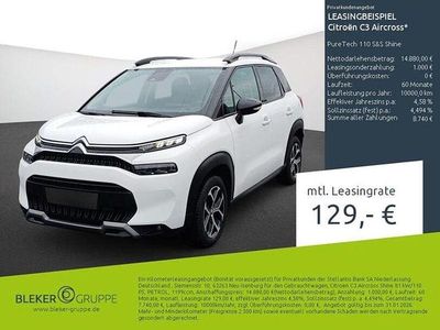 Usata Citroën C3 Aircross Shine 110 CV (80 kW) 2023 Bianco SUV