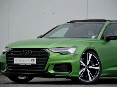Usata Audi S6 Exclusive 344 CV (253 kW) 2022 Verde Station wagon