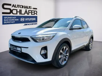 Gebraucht Kia Stonic Spirit 120 PS (88 kW) 2018 (ud) schneeweiss SUV