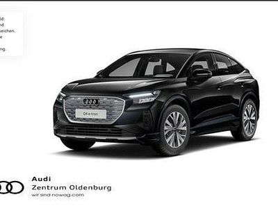 Gebraucht Audi Q4 Sportback e-tron Advanced 219 kW (299 PS) 2023 Mythosschwarz metallic SUV