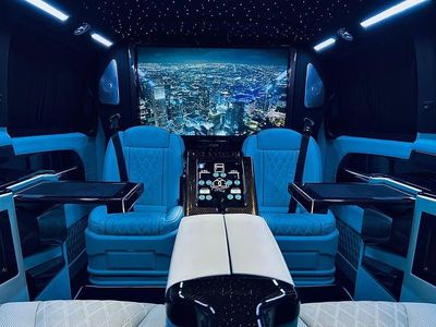Neu Mercedes V300 Exclusive 239 PS (175 kW) 2026 Schwarz Van / Kleinbus