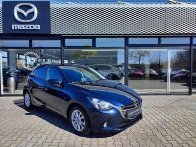 Gebraucht Mazda 2 Exclusive-Line 90 PS (66 kW) 2015 Blau Kleinwagen
