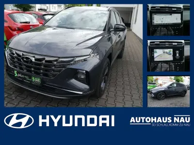 Gebraucht Hyundai Tucson Advantage 150 PS (110 kW) 2024 Dark knight / abyss black / mic SUV