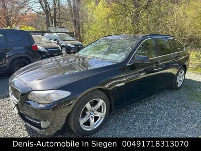 Gebraucht BMW 520 Sport Line 184 PS (135 kW) 2012 Schwarz Kombi