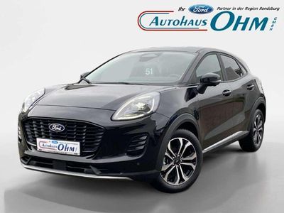 Gebraucht Ford Puma Titanium 155 PS (114 kW) 2025 Obsidianschwarz SUV