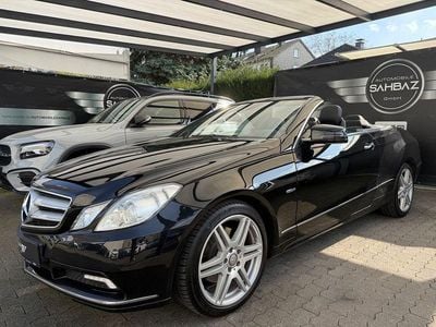 Usata Mercedes E350 231 CV (169 kW) 2010 Nero Cabrio