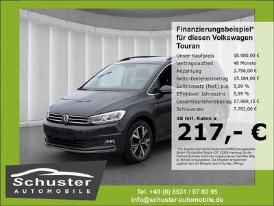 Grau Gebraucht 2020 VW Touran Highline Van / Kleinbus | 18.980 € (Superpreis)