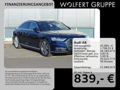 Gebraucht Audi A8 Ambiente 286 PS (210 kW) 2021 Navarrablau metallic Limousine