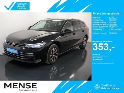 Gebraucht VW Passat Business 150 PS (110 kW) 2024 Grenadillschwarz Kombi