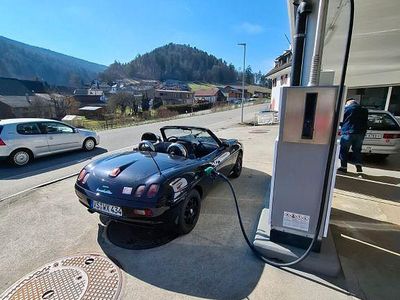 Gebraucht Fiat Barchetta 131 PS (96 kW) 2000 Schwarz Cabrio