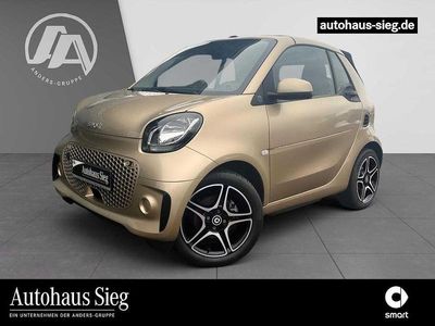 Gold beige Gebraucht 2021 Smart ForTwo Electric Drive Cabrio | 14.424 € (Fairer Preis)