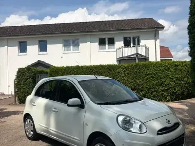 Gebraucht Nissan Micra 80 PS (58 kW) 2012 Weiß Kleinwagen