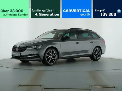 Gebraucht Skoda Superb SportLine 200 PS (147 kW) 2022 Graphitegrau metallic Limousine