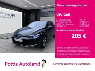 Gebraucht VW Golf VIII Active 150 PS (110 kW) 2023 Deep black perleffekt Limousine