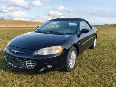 Gebraucht Chrysler Sebring Cabriolet 203 PS (149 kW) 2003 Schwarz Cabrio