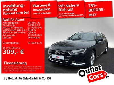 Usata Audi A4 Advanced Plus 204 CV (150 kW) 2023 Nero Station wagon