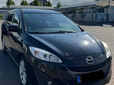 Gebraucht Mazda 5 Sports-Line 150 PS (110 kW) 2011 Schwarz Van / Kleinbus