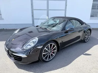 Begagnad Porsche 911 Carrera S Cabriolet Chrono 400 HK (294 kW) 2012 Svart Cab