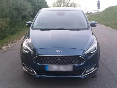 Usata Ford S-MAX Vignale 190 CV (139 kW) 2018 Blu Monovolume