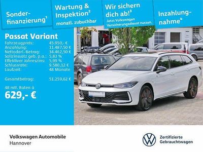 Oryxweiß perlmutteffekt Gebraucht 2024 VW Passat R-line Kombi | 48.950 € (Teuer)