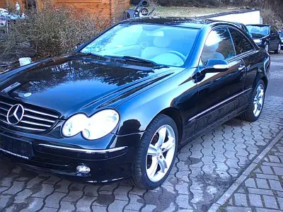 Gebraucht Mercedes CLK200 Elegance 163 PS (119 kW) 2005 Schwarz Coupé