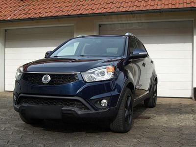Gebraucht Ssangyong (KGM) Korando 175 PS (128 kW) 2015 Blau SUV