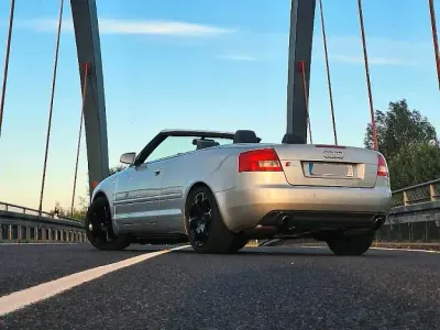 Używany Audi S4 Cabriolet Exclusive 344 KM (253 kW) 2004 Srebrny Kabriolet