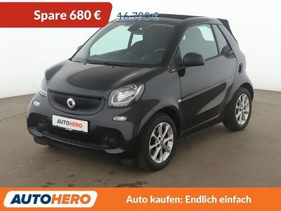 Gebraucht Smart ForTwo Cabrio Passion 71 PS (52 kW) 2019 Schwarz Cabrio