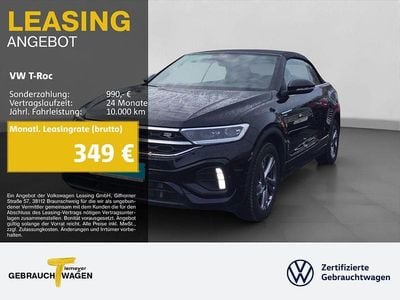 Gebraucht VW T-Roc Cabriolet Style 150 PS (110 kW) 2025 Schwarz Cabrio