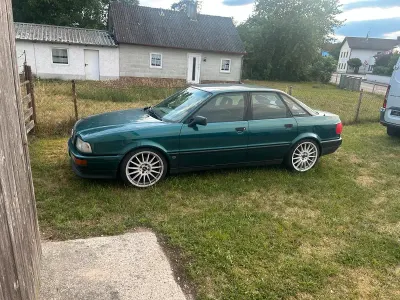 Gebraucht Audi 80 90 PS (66 kW) 1992 Grün Limousine