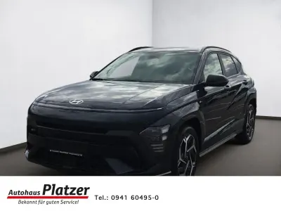 Gebraucht Hyundai Kona N Line 139 PS (102 kW) 2024 Blau SUV