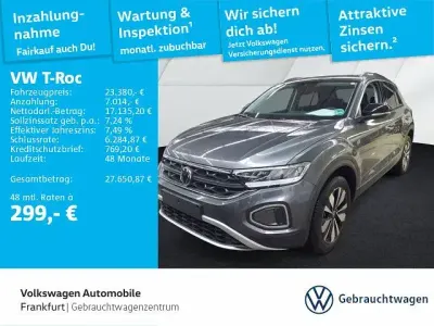 Second-hand VW T-Roc Goal 116 CP (85 kW) 2025 Gri SUV
