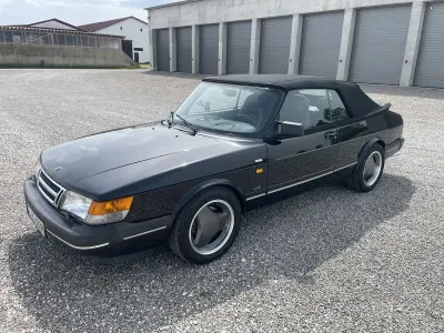 Gebraucht Saab 900 Cabriolet 141 PS (103 kW) 1992 Schwarz Cabrio