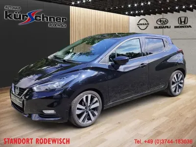 Gebraucht Nissan Micra Tekna 92 PS (67 kW) 2022 Enigma black Kleinwagen