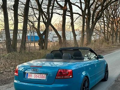 Gebraucht Audi A4 140 PS (102 kW) 2010 Blau Cabrio