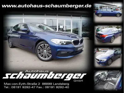 Gebraucht BMW 530 Sport Line 252 PS (185 kW) 2019 Blau Limousine