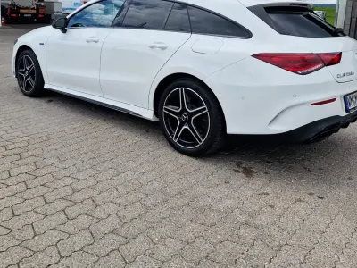 Gebraucht Mercedes CLA250 160 PS (117 kW) 2021 Weiß Limousine