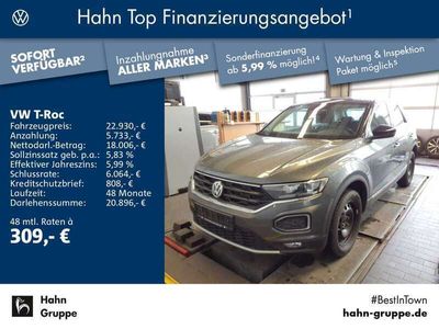 gebraucht VW T-Roc Style 1.5TSI DSG Spurh Totwinkel CAM Navi